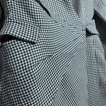 Jason Wu  houndstooth draped mini dress size M $375 Photo 2