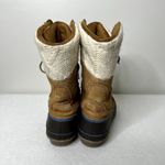 Khombu Cozy Pac Tall Lace Up Suede Knit Duck Boots Photo 4