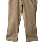 Gap  Womens Pants Size 33" Beige Low Rise Cropped Stretch Straight Leg Casual Photo 4