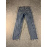 Judy Blue Jeans Juniors 0/24 Boyfriend Fit Tapered Distressed Paint Splatter Photo 6