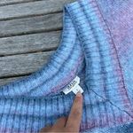 a.n.a Sweater Blue Pink Cotton Candy Ombre Striped Knit size‎ small a new approach  Photo 4