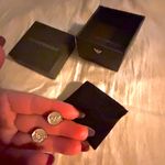 Emporio Armani Women's Gold Plated Brass Earrings Photo 4