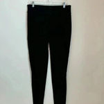 Spanx  Micro Rib Knit Control Top Skimmer Leggings in Black Pants Women's Size XL Photo 4