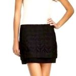 Diane Von Furstenberg  Elley Mini Wave Lace skirt Black with Pockets size… Photo 0