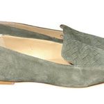 Talbots  women’s Tuscan Olive Suede Stella Flat\ loafers size 8M Photo 0