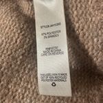 Boutique Pink/Brown Plaid Print Vneck Collar Sweater NWT Pink Size L Photo 5