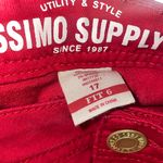 Mossimo Supply Co Mossimo Red Fit 6 Skinny Color Jeans  Photo 5