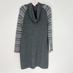 Krimson Klover Shelby Hoodie Sweater Dress Charcoal Size Medium Gray Photo 5