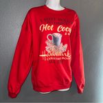 Women’s Christmas Sweater Red Warm Long Sleeve Medium Photo 3