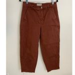 Everlane  Utility Barrel Pants in Rosewood Women's size 8 Photo 2