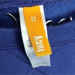 Lucy Women's Blue Boat Neck Sweatshirt Size XS‎ Blue Photo 3