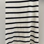 Belle Sky Belle + Sky  Maternity white and black Striped Bodycon  Dress Photo 1