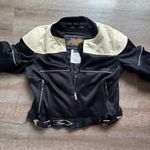 Power Trip Motorcycle Riding Jacket Women’s Size Medium Black Photo 1