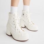 Converse Chuck 70 Deluxe High Top Platform Sneakers Women’s Size 9.5 White Photo 8