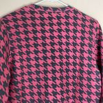Sol Angeles  pink houndstooth sweatshirt S Photo 3