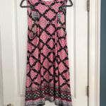 Reborn Sleeveless Racerback Dress Size Large Pink Photo 1
