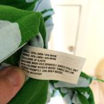 Kate Spade X Target NWOT Ruched Linen Floral Print Tank Top Green/White XS Green Photo 5