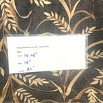 Norton Mcnaughton  Silk Skirt 12P Brown Leaves 100% Silk Career Churc Photo 6