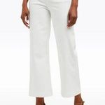 Draper James NWT Women’s White Kick Flare Jeans size 30 Photo 0