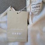 Sabo Skirt NWT SABO -Anabelle Cutout Dress size XS COLOR WHITE Photo 6