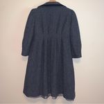 Grey Wool Coat Trench Long Jacket Vintage Winter Preppy Gray Photo 1