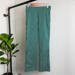 H&M -`♡´- Free!  Cropped Green White Stripe Trouser Pant Size 2 Photo 2