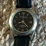 Milan women’s vintage silver/black adjustable‎ watch Silver Photo 0