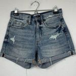 Pistola  Blue Distressed Denim Jean Shorts Womens 24 Beach Casual Vacation Summer Photo 0