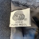 Norton Mcnaughton Vintage  100% Virgin Wool Black Pencil Skirt Size 6 Small S Photo 7