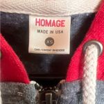 HOMAGE Gray and Red Zip Photo 1