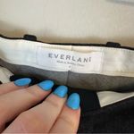 Everlane | Dark Gray Wool and Cashmere Blend Pleated Trousers Size 6 Photo 2