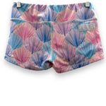 Fleo Pink, Blue & Purple Mermaid Shell Print Low Rise Activewear Shorts Sz S Pink Photo 1