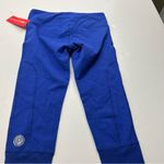Pure Barre PURE‎ BARRE Splits59 Womens Size XS Leggings Blue Lycra Stretch Ribbed Leg NEW Photo 10