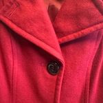 London Fog  Women's Vibrant Red Pea Coat Photo 3