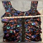 Free People  velvet corset top black size L Photo 2