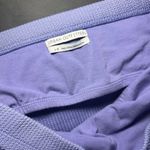 Urban Outfitters  Blue Tube Top Ribbed Knit Sleeveless Built In Bra Cropped Top L Photo 3