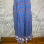 Cleobella  India Midi Dress in Lotus Blue‎ Floral Print Cotton Size US Medium Photo 4