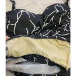 Croft & Barrow  Size 12 Black and White Floral One Piece Swimsuit Photo 5