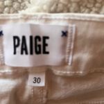 Paige  Women's Cream Skinny Jeans Photo 9