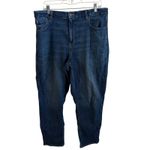 American Eagle  Dark Wash Curvy Mom Jean 16 Long Women’s Blue 4627 Photo 1