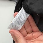 Madewell 9" High Rise Skinny Jeans Torn Knees Charcoal Gray Blk Raw Hem Size 28 Photo 4