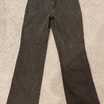 Chico's platinum brownish black denim high rise wide-leg pants Photo 0