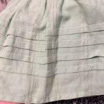 Free People 💖  Elora Delicate Cottagecore Mini Dress in Mermaid's Tail Green Photo 4