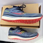 Saucony  Blue‎ and Neon Running Shoes Photo 4