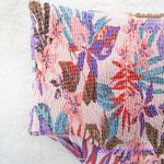 NEW Free People Citrine Dakota aloha blooms floral bikini bottom, size M Purple Size M Photo 8