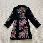 Johnny Was $585 NWT  Embroidery Sequin Floral Blazer Size L Sweater Coat Photo 9