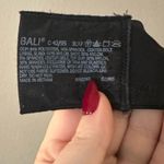 Bali  Set of Two Lightly Lined Bras Red and Black Size 42C Photo 2