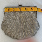Silver Beaded Purse, Vintage Photo 6