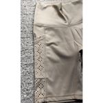 Aerie Bike Shorts Womens Small Pink Mesh Pockets High Waist Athleisure Gym Photo 2