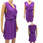 Converse  Purple Sleeveless V Neck Dress Womens Large Photo 1